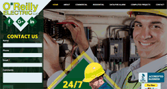 Desktop Screenshot of oreillyelectricllc.com