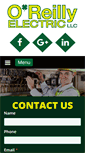 Mobile Screenshot of oreillyelectricllc.com